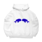 __AlohiLani__のくじら Big Hoodie