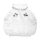 Starfish&Co.のOtafuku and Hannya Hoodie ビッグシルエットパーカー