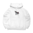 猫鯵のAqua UNICORN Big Hoodie