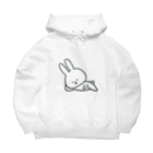 ひよこのうさぎ Big Hoodie