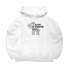 PokuStarのキリンの長い舌 Big Hoodie