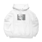 アキヒロのwhat are you looking at？ Big Hoodie