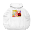 St.SKのアップル Big Hoodie