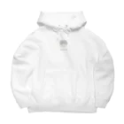 トーストのショートカットの女の子 Big Hoodie