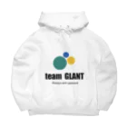 atsuromanのTEAM GLANT ビッグシルエットパーカー