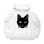 渡邊野乃香のお店の黒猫ジジ Big Hoodie