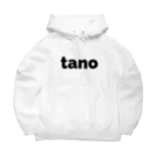 HAHAHA CLOTHINGのtanoシリーズ(ロゴ黒) ビッグシルエットパーカー