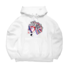 ポの花の花 Big Hoodie