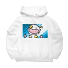 ダイナマイト87ねこ大商会のふりかけの小袋でデュエルするねこです Big Hoodie