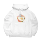 oyasumi. comのバクとめんだこの朝食ベッド Big Hoodie