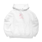 OSHIYOMANのモーツァルト　赤　Mozart Big Hoodie