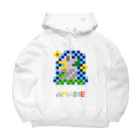 カワイーソー🀄️緑一色しか勝たん  麻雀グッズのアマビエドット Big Hoodie