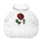 バーバラの薔薇と蜂　ワンポイント Big Hoodie