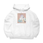 山田の店の風呂上り、ネイルぬりたがーる Big Hoodie