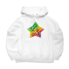 油絵描きの小物売り場のパンダスター Big Hoodie