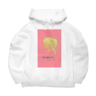 いちまいにまいのblonde Big Hoodie