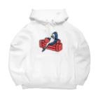 サメ わりとおもいの態度がデカいサメ Big Hoodie