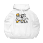 pickleSnakeのPeters's banded skink Big Hoodie