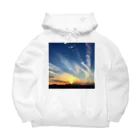 GOHANNDESUYOの夕焼け小焼け Big Hoodie