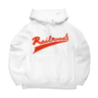 PoooompadoooourのRailroadsロゴタイプ　あか Big Hoodie