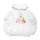 しず華＊(カラー･リボンボン)のEaster Big Hoodie