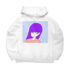 水草のナウ・ガール６３ Big Hoodie