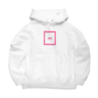 ABAX DIAMOND co.のABAX DIAMOND co.  ピンクボックスT Big Hoodie