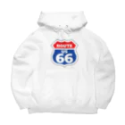 Puuun ShopのRoute66 ／ ルート66 ビッグシルエットパーカー