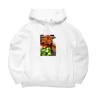 ハーミットのからあげきゅうりビール Big Hoodie