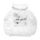 WSYの大きなカブ Big Hoodie