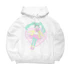 WSYのハートなおんなのこ Big Hoodie