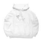 unko unkoのエサ待ちの犬 Big Hoodie