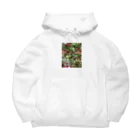 メロンのワイルドストロベリー②(フラワー) Big Hoodie