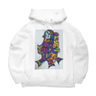 良々のあまびえー(アマビエさま) Big Hoodie