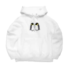 ハマジ ペンギン雑貨の漫才ペンギン(コウテイ) Big Hoodie