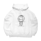 ナカノコのしたがきあたりくん Big Hoodie