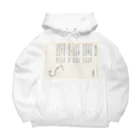 活版と昔々の店の原稿用紙 Big Hoodie