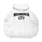 JIMOTOE Wear Local Japanのnishinomiya city　西宮ファッション　アイテム ビッグシルエットパーカー