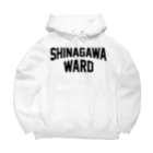 JIMOTO Wear Local Japanの品川区 SHINAGAWA WARD ビッグシルエットパーカー