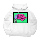 Mieko_KawasakiのCAN'T GET ENOUGH / GREEN トイレットペーパー　 Big Hoodie