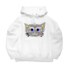 ディエンのぬこの店のはいiroねこちゃん Big Hoodie