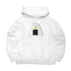 こんぺい工房のおにぎりに登るバナナ Big Hoodie