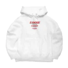 LoosecocktailbarのLoose Logos  ビッグシルエットパーカー