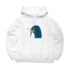 うなぎ屋の飛べるペンギン(リメイク) Big Hoodie