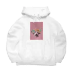 🤎C.S.K🤎のフラワーアートなトイプー🐩🌸 Big Hoodie