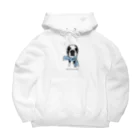 BuhiBuhiBooのほっかむり犬 Big Hoodie