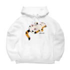 あふぐろ屋の気まま三毛猫（両面） Big Hoodie