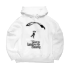 jbstyle.の人生を綺麗に着地したい Big Hoodie