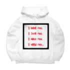 here_am_iのhere_i_am Big Hoodie