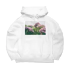 ハコニワの紫陽花 Big Hoodie